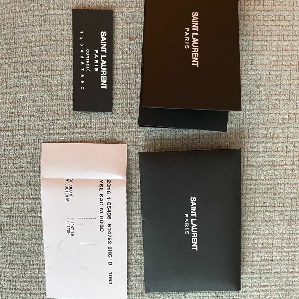 Saint Laurent Leather Tote - Picture 7 of 9